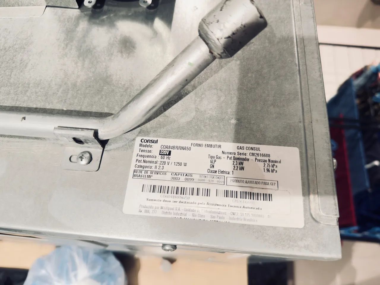 Forno a gás Consul 84L 220v NUNCA USADO - Foto 4
