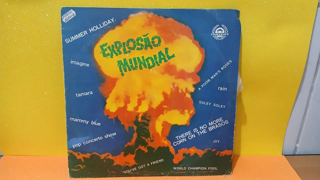 Disco de Vinil Explosivo Mundial - It's a Summer Holliday!