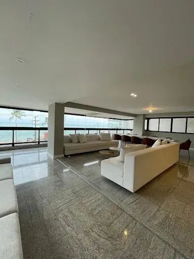 Beira mar, apartamento com 5 dormitórios à venda, 299 m² por R$ 5.000.000 - Ponta Verde - 