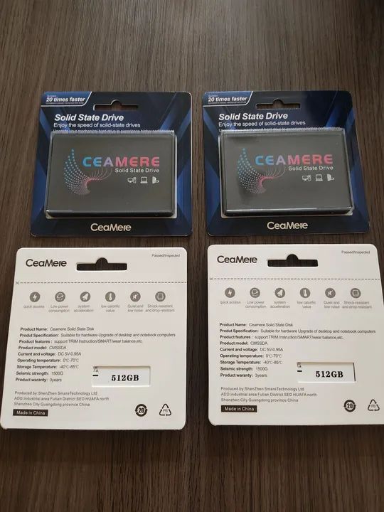 SSD 2.5 SATA 512gb CeaMere (Novo) - Anápolis  - Foto 5