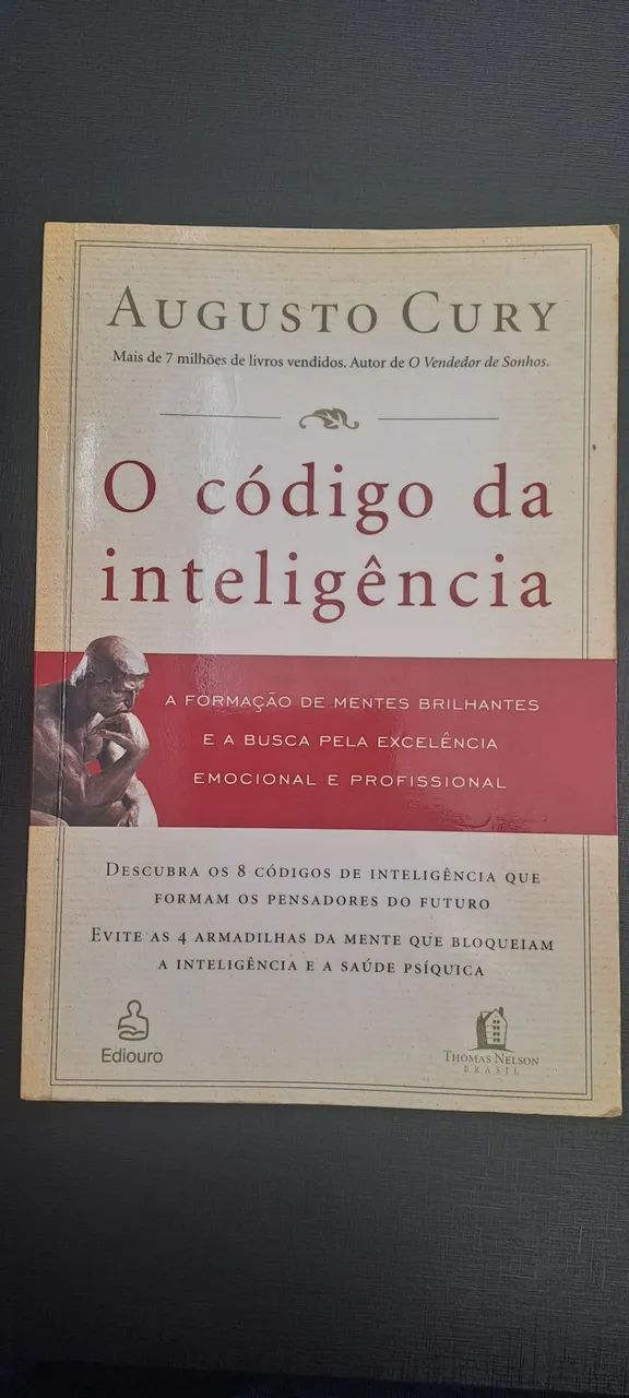 Codigo da inteligência Augusto curry