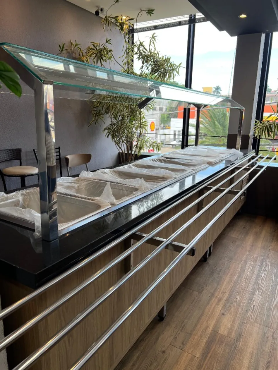 Balcão Buffet Quente/Frio para Restaurante (Sem uso)