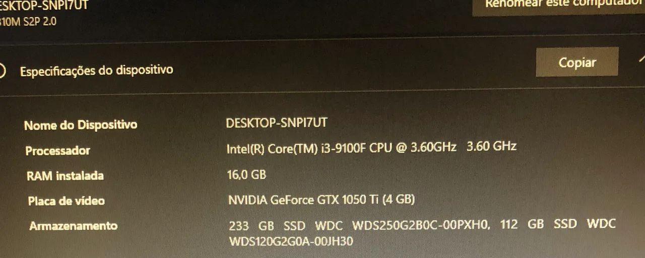 PC Gamer com teclado e mouse - Foto 2