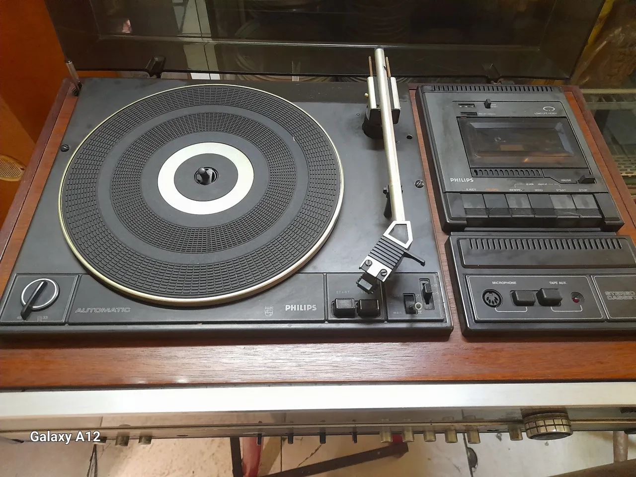 Antiguidade 3x1 aparelho de som Philips  - Foto 2