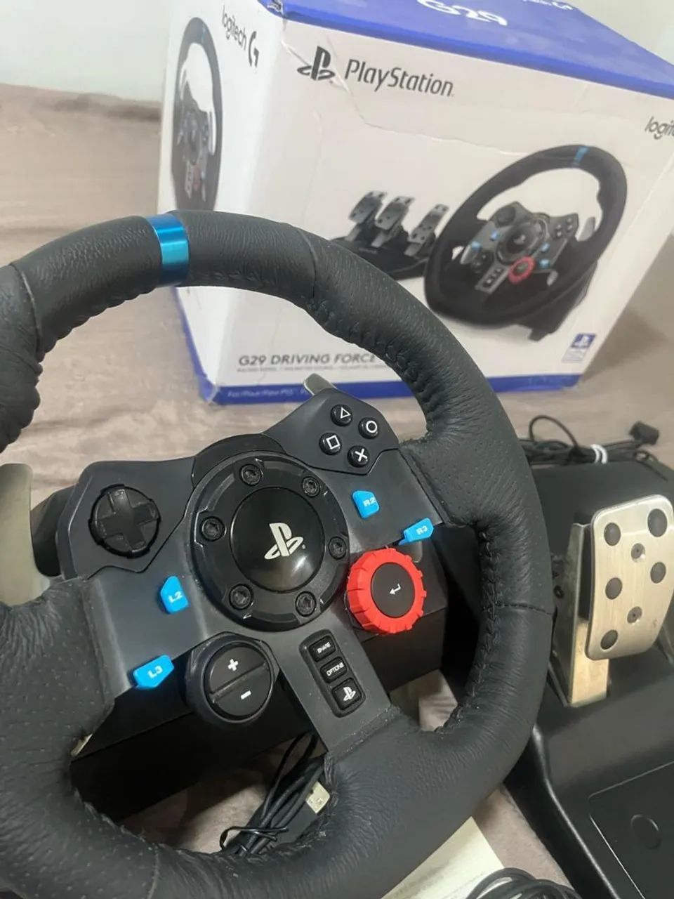Volante Logitech G29 para Playstation e pc - Foto 4