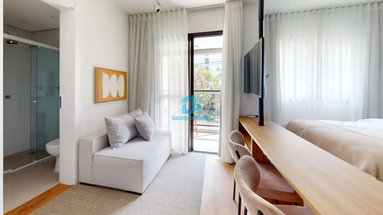 Studio em Curitiba | 32m² | bairro Mercês