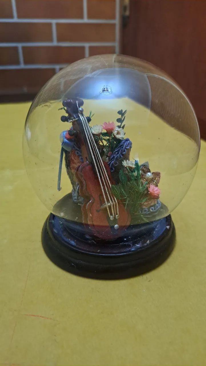 Globo com violino e flores - Foto 4