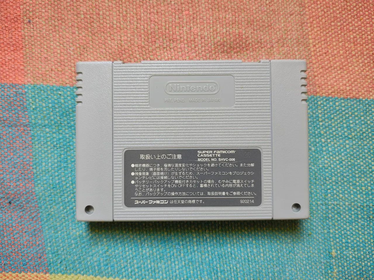 Super Mario Kart - Jogo Original Super Famicom - Foto 3