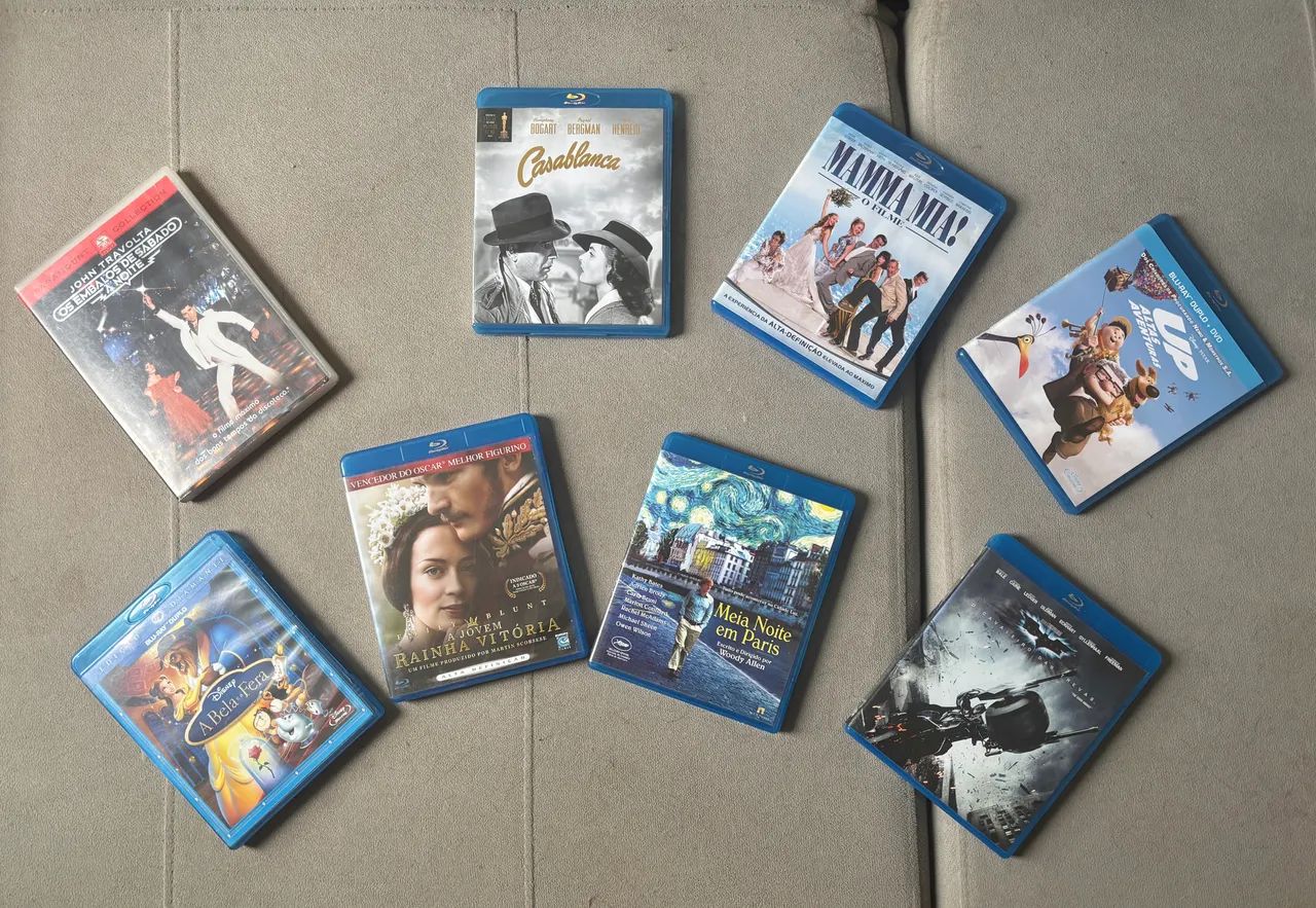 Blu-Rays variados e como novos (todos em perfeito estado) - CDs