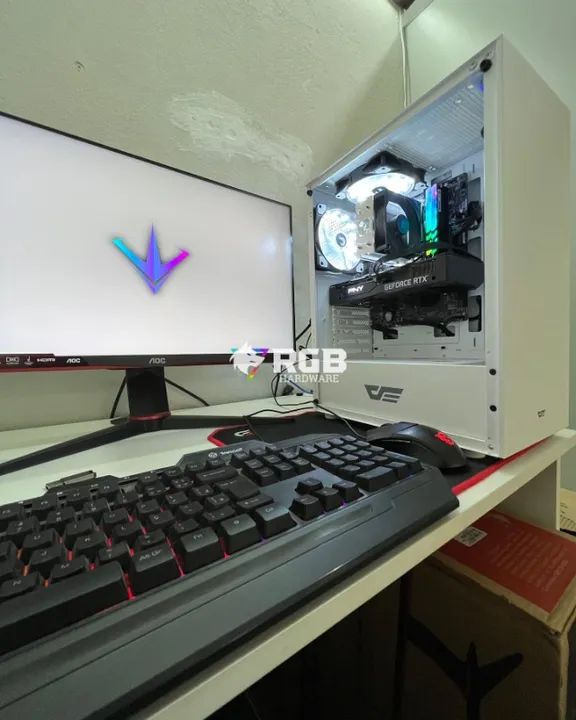 PC Gamer COMPLETO intel core i5 + RTX3060 + 1 ano de garantia e em até 12x