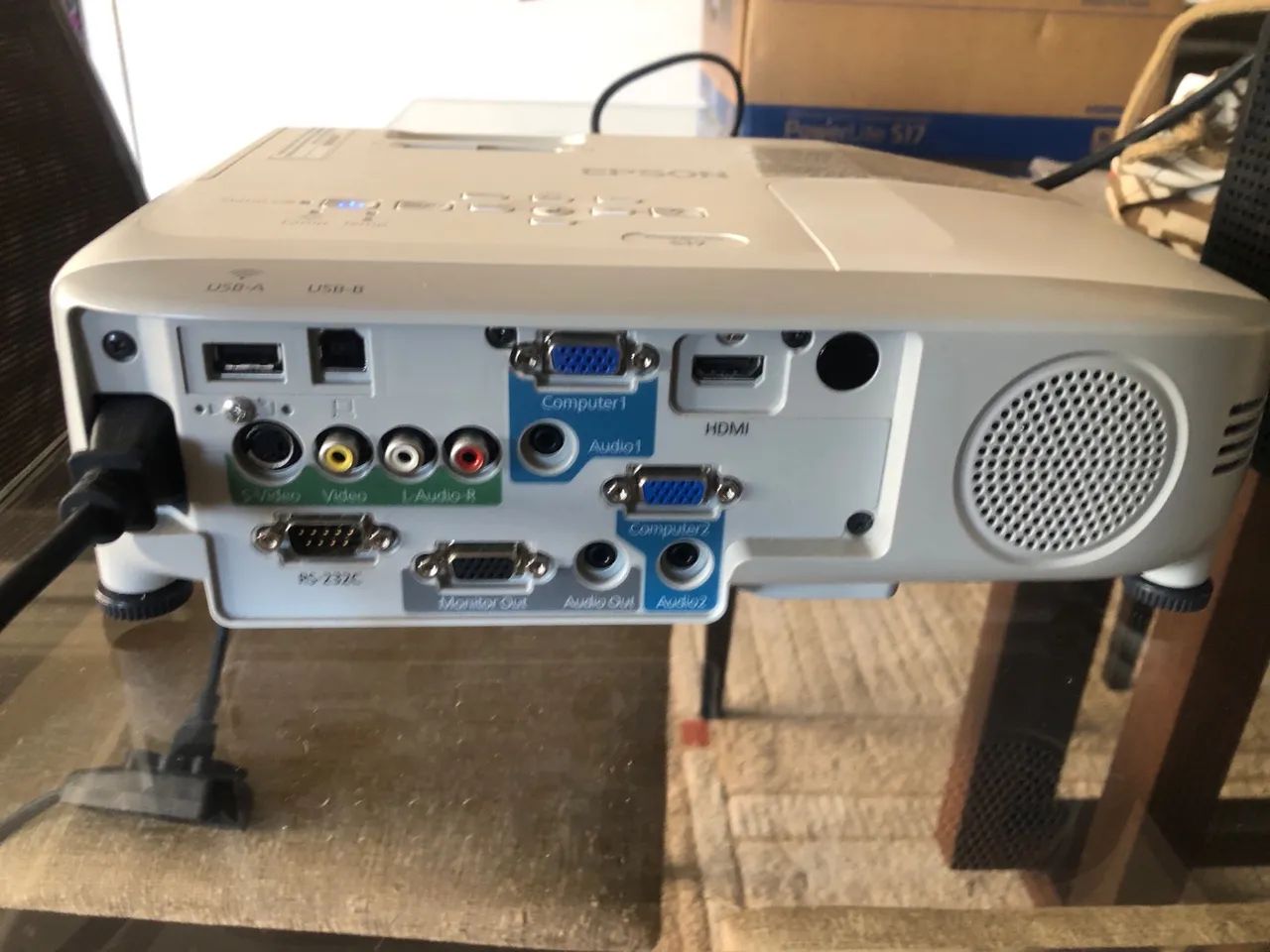 Projetor Data Show Epson Powerlite S17 Wifi Hdmi 2700 Lúmens - Foto 4
