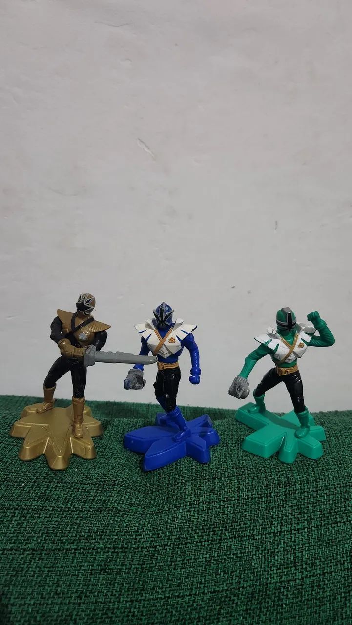 Bonecos Power Rangers Super Samurais - Coleção Mc Donalds 2013 - Foto 3