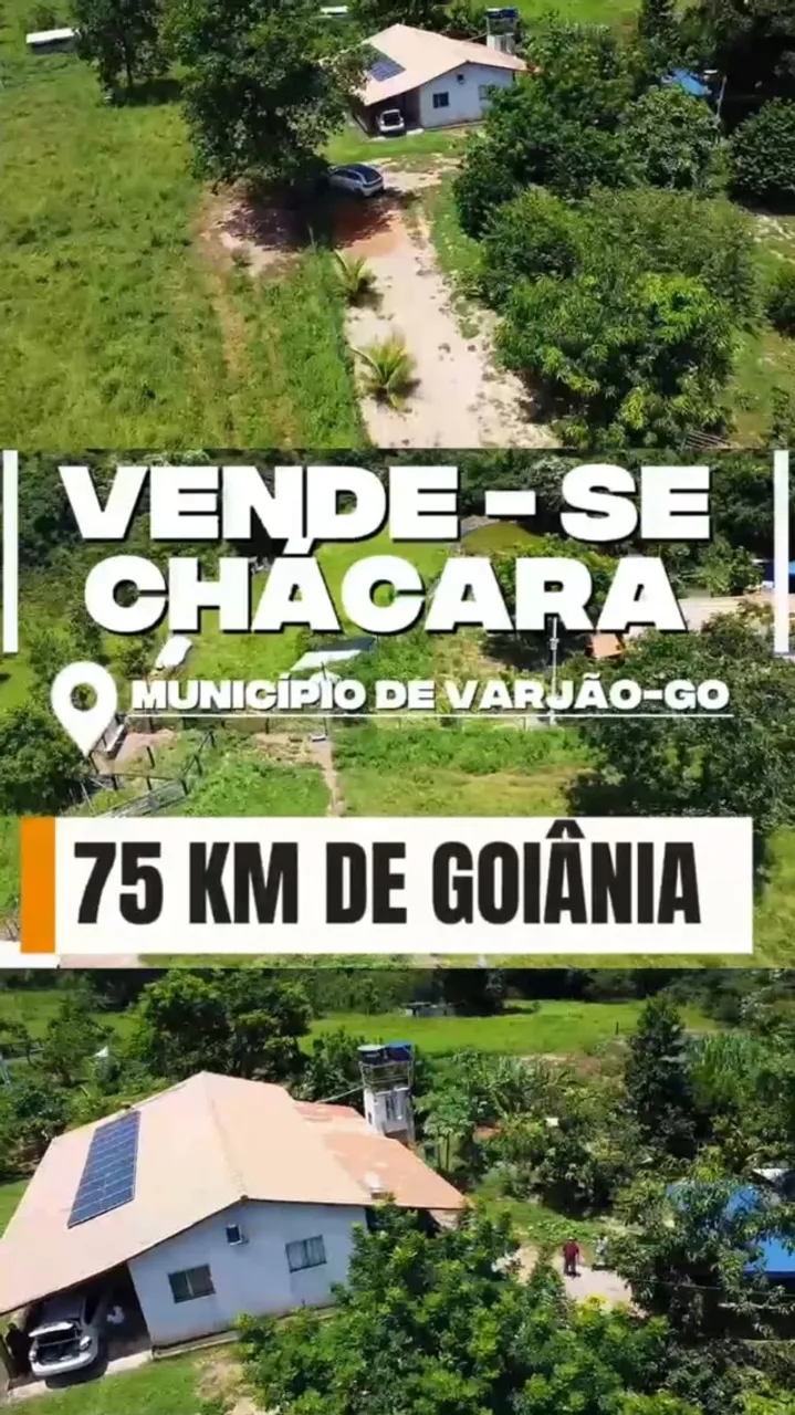 CHÁCARA 3 ALQUEIRES MUNICÍPIO DE VARJÃO-GO