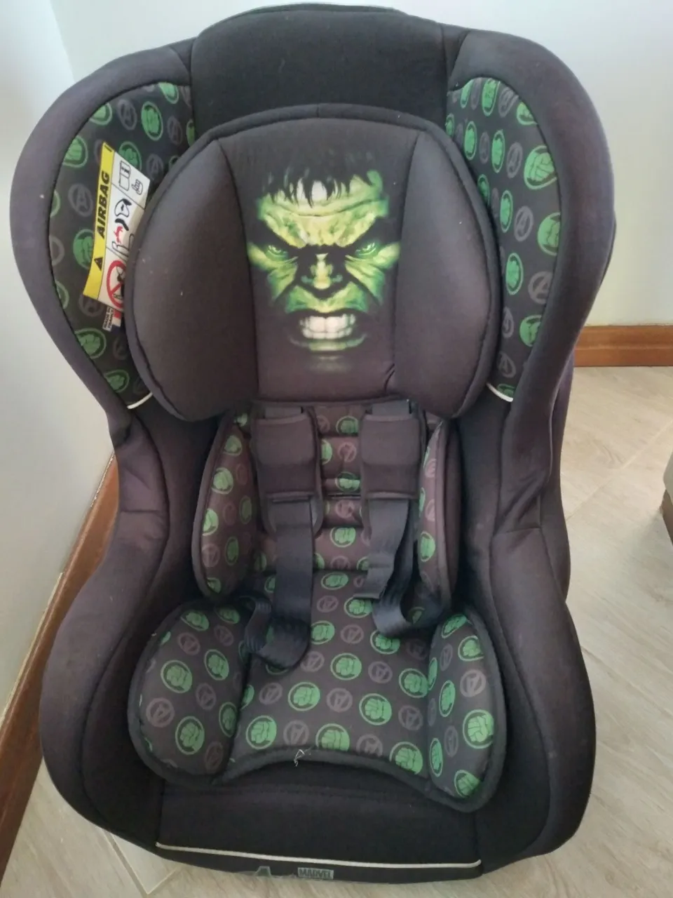Cadeirinha de Carro Infantil Hulk - Avengers