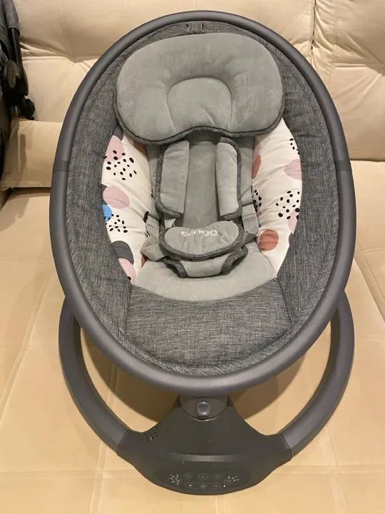 Cadeira de balanço automático em aluminio - joy ful clingo