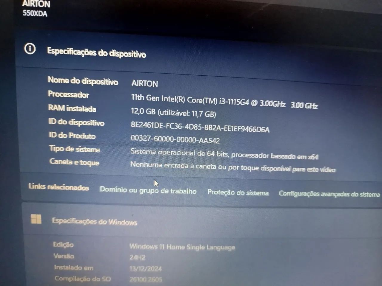 Notebook Samsung com Intel Core i3 - 11ª Geração - Foto 2