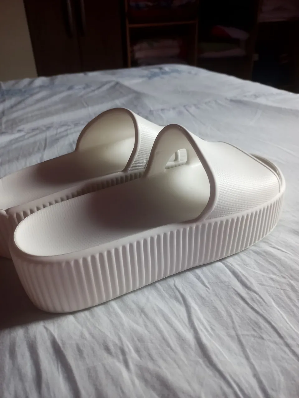 Chinelo branco slide 39/40*
