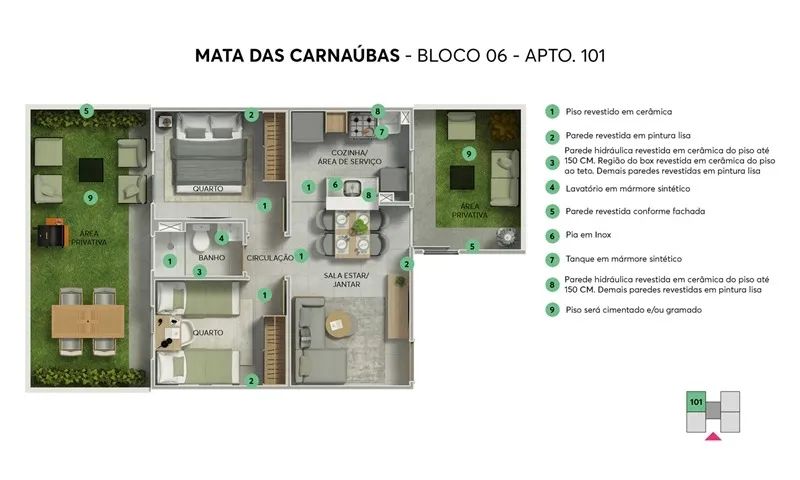 *NOME DO EMPREENDIMENTO - Sinal a partir de R$ 3 Mil e ainda pode USAR SEU FGTS como entra - Foto 4