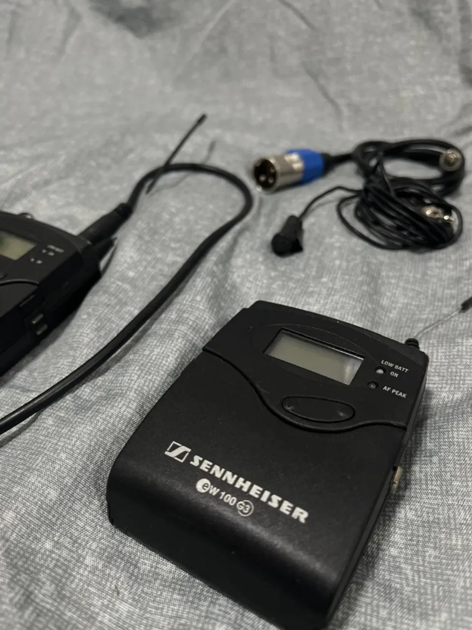 LAPELA SEM FIO SENNHEISER EW100 G3 C/ RECEPTOR E TRANSMISSOR