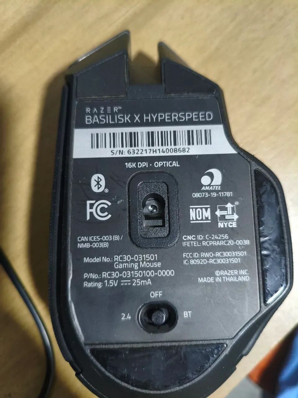 Mouse Gamer Razer sem fio - Foto 3