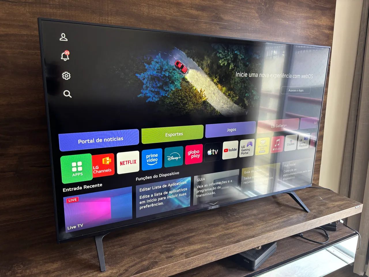Smart TV LG 50? 4K UHD HDR ThinQ AI | Excelente estado - Foto 2