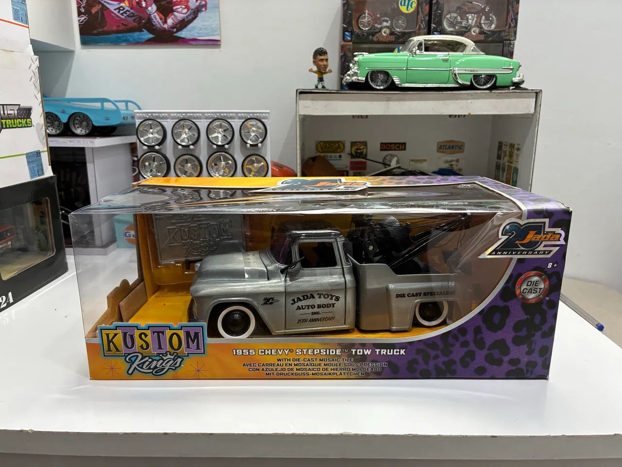 Miniatura stepside - tow truck - comemorativa 