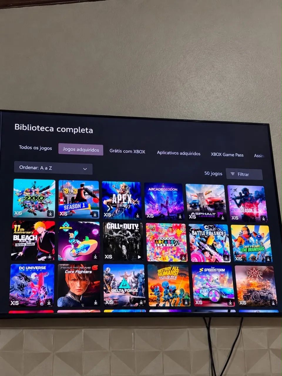 xbox series s com jogos e caixa - Foto 4