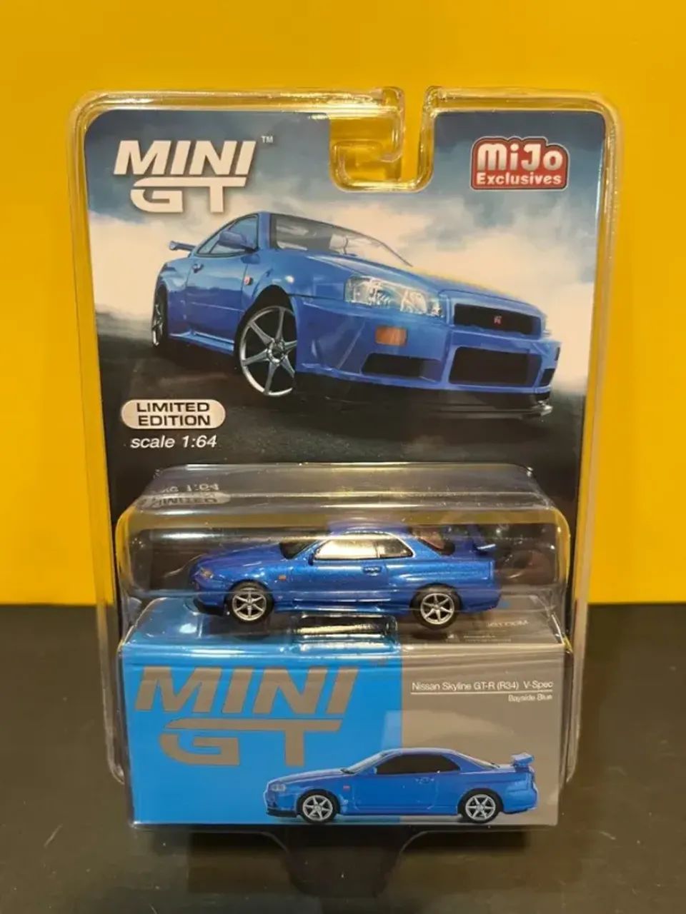 Miniatura MiniGT Nissan Skyline GT-R (R34) V-Spec 759 1:64