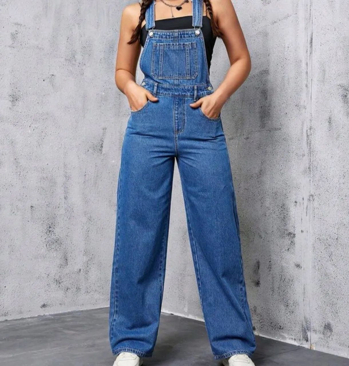 Macacão jeans 