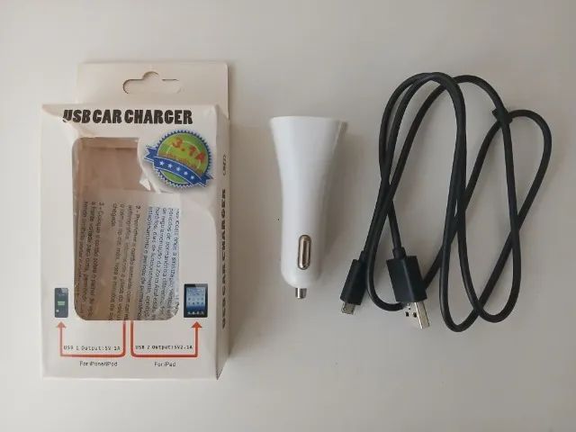 Carregador veicular de Celular - para carro - entrega rápida! - Foto 2