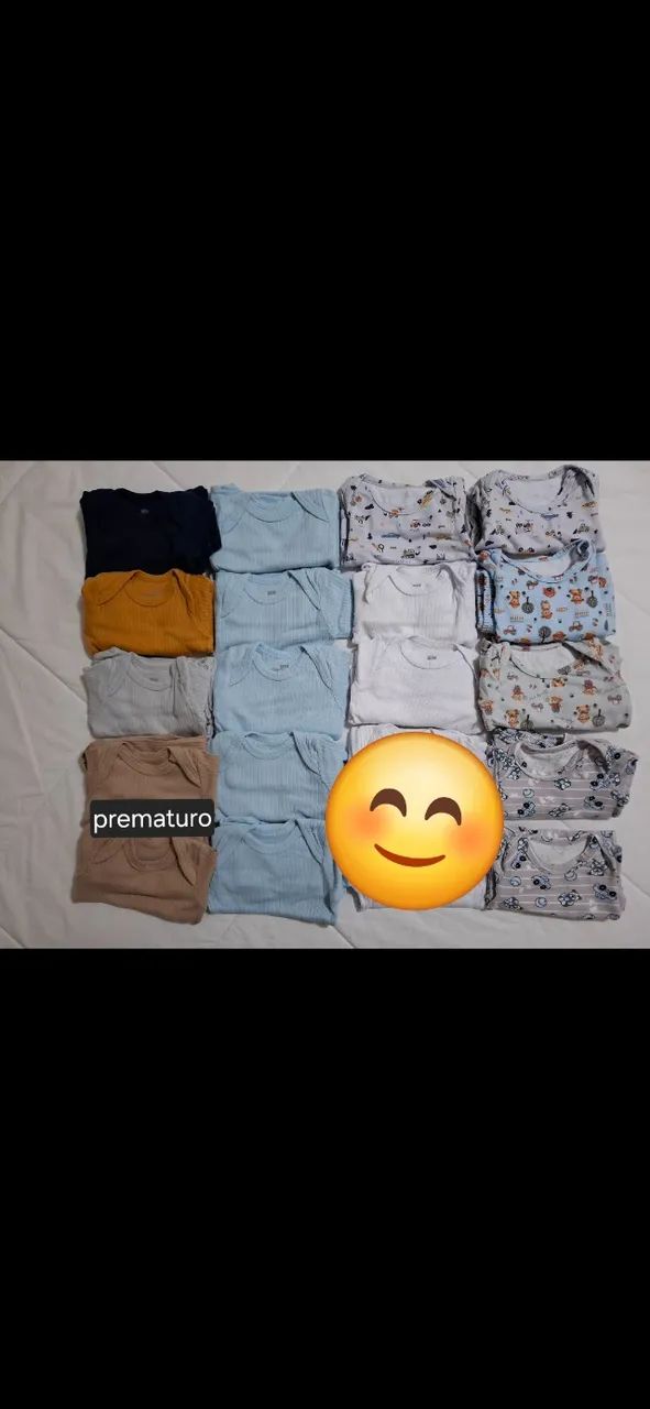 Roupa bebê RN