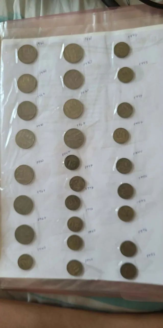 Moedas e cédulas antigas para colecionadores  - Foto 4