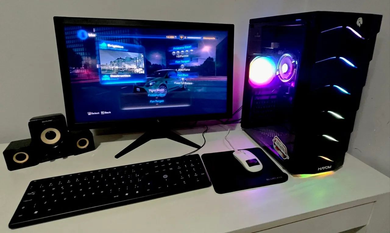 Pc Gamer GTA 5 e LOL completo (entrego em qualquer lugar do ES) - Foto 2