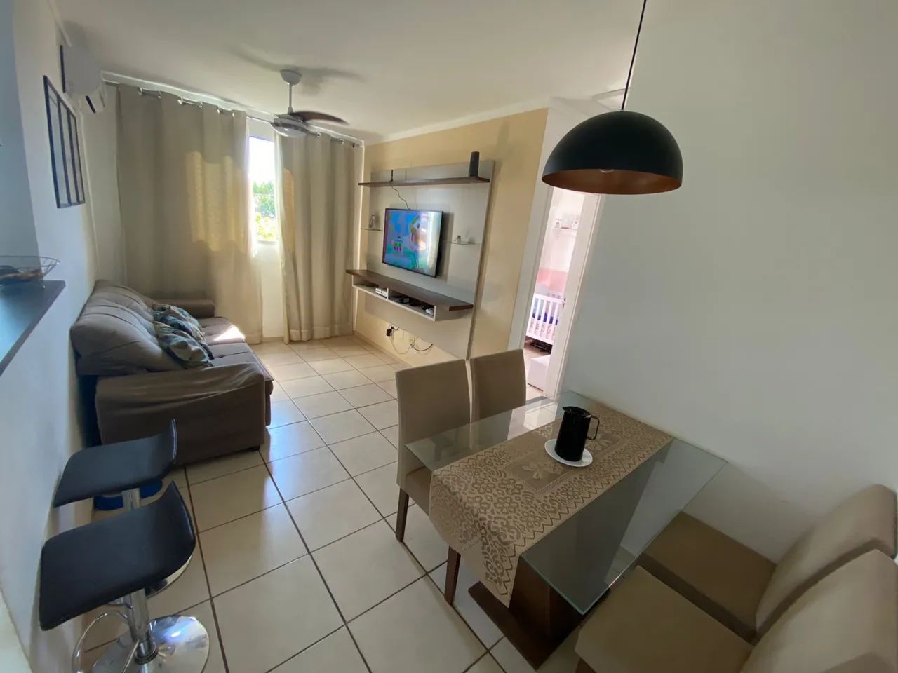 APARTAMENTO SEMI-MOBILIADO PARA ALUGAR