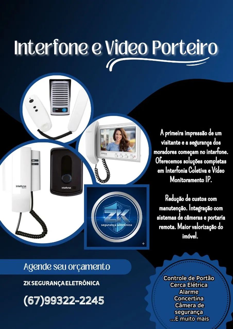Interfone Para Comunicação com Tecnologia