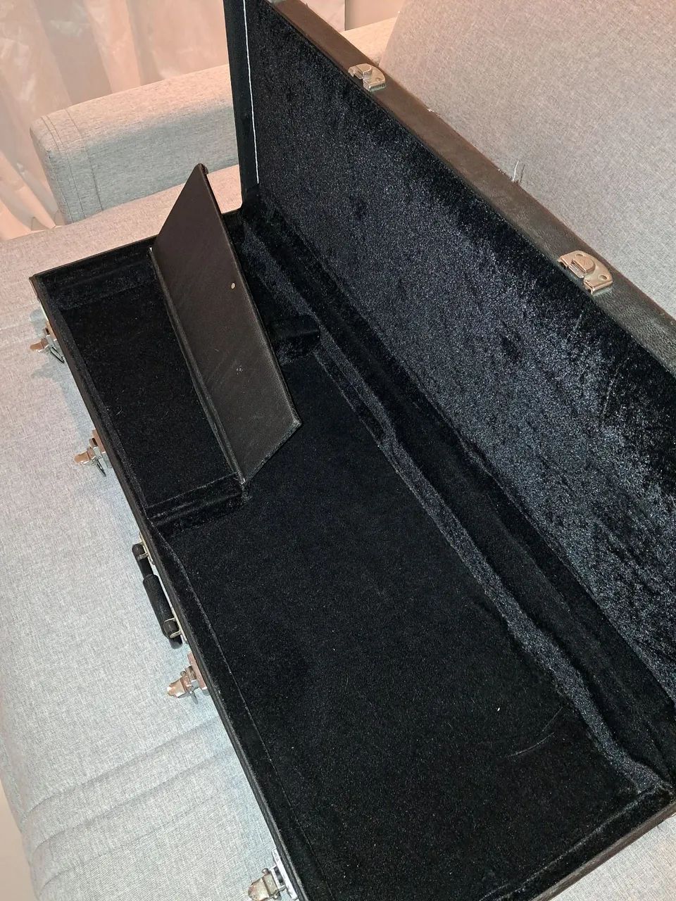 Case rígido stratocaster telecaster rockcase - Foto 4