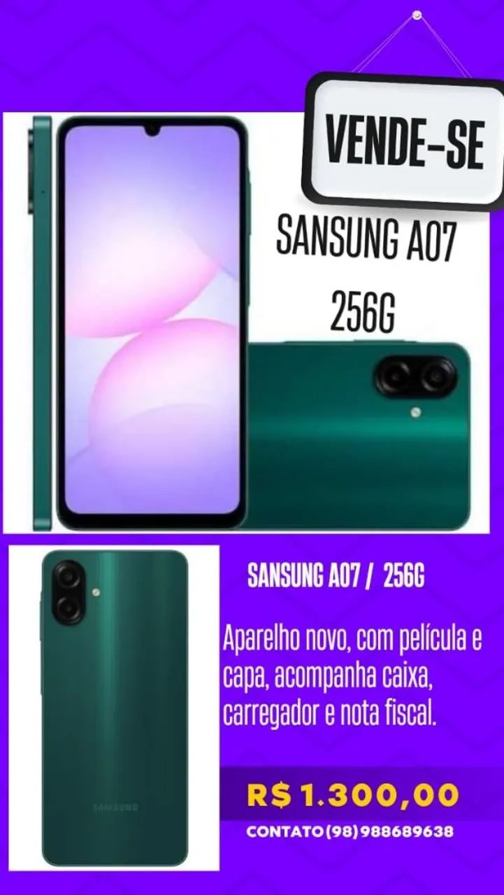 SAMSUNG A07/256GB