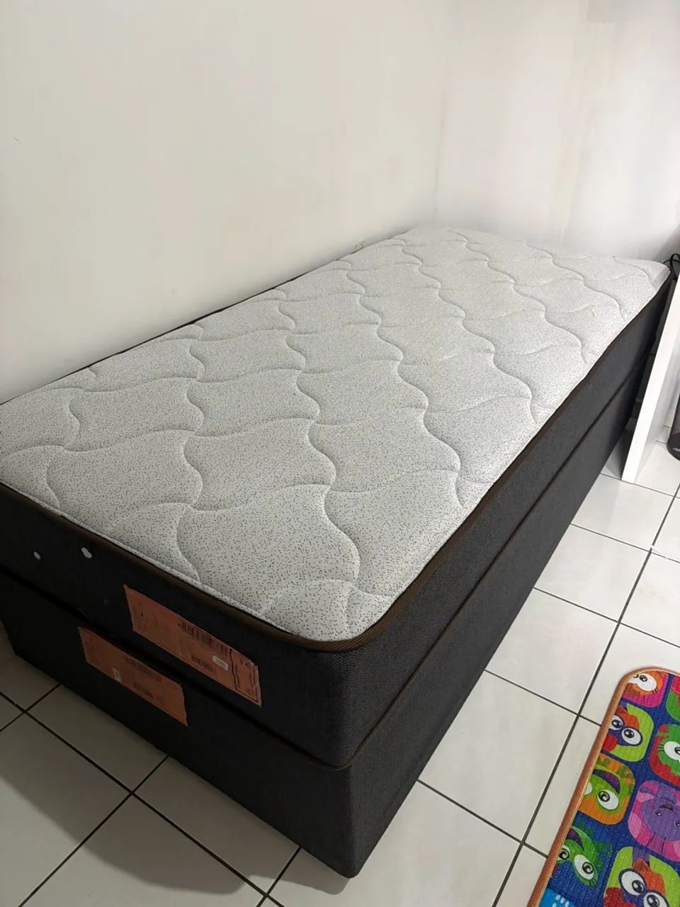 Cama box com colchão solteiro  - Foto 5