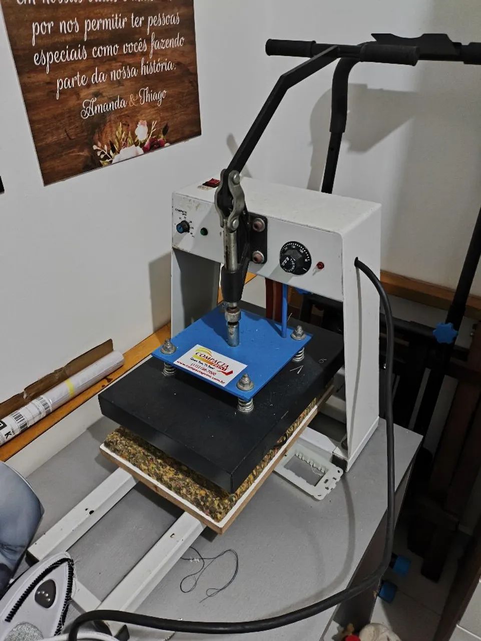 Prensa térmica sublimação  - Foto 2