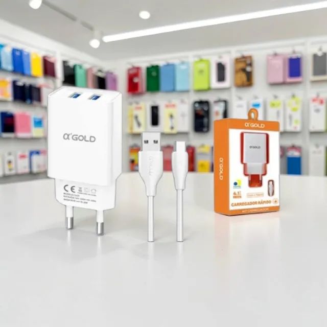 Carregador iPhone USB com Cabo