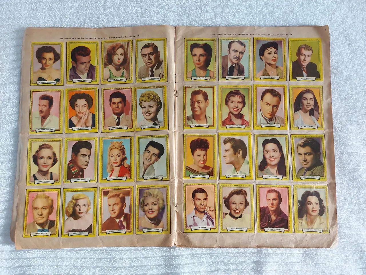 Álbum de figurinhas Ídolos da Tela - Foto 4