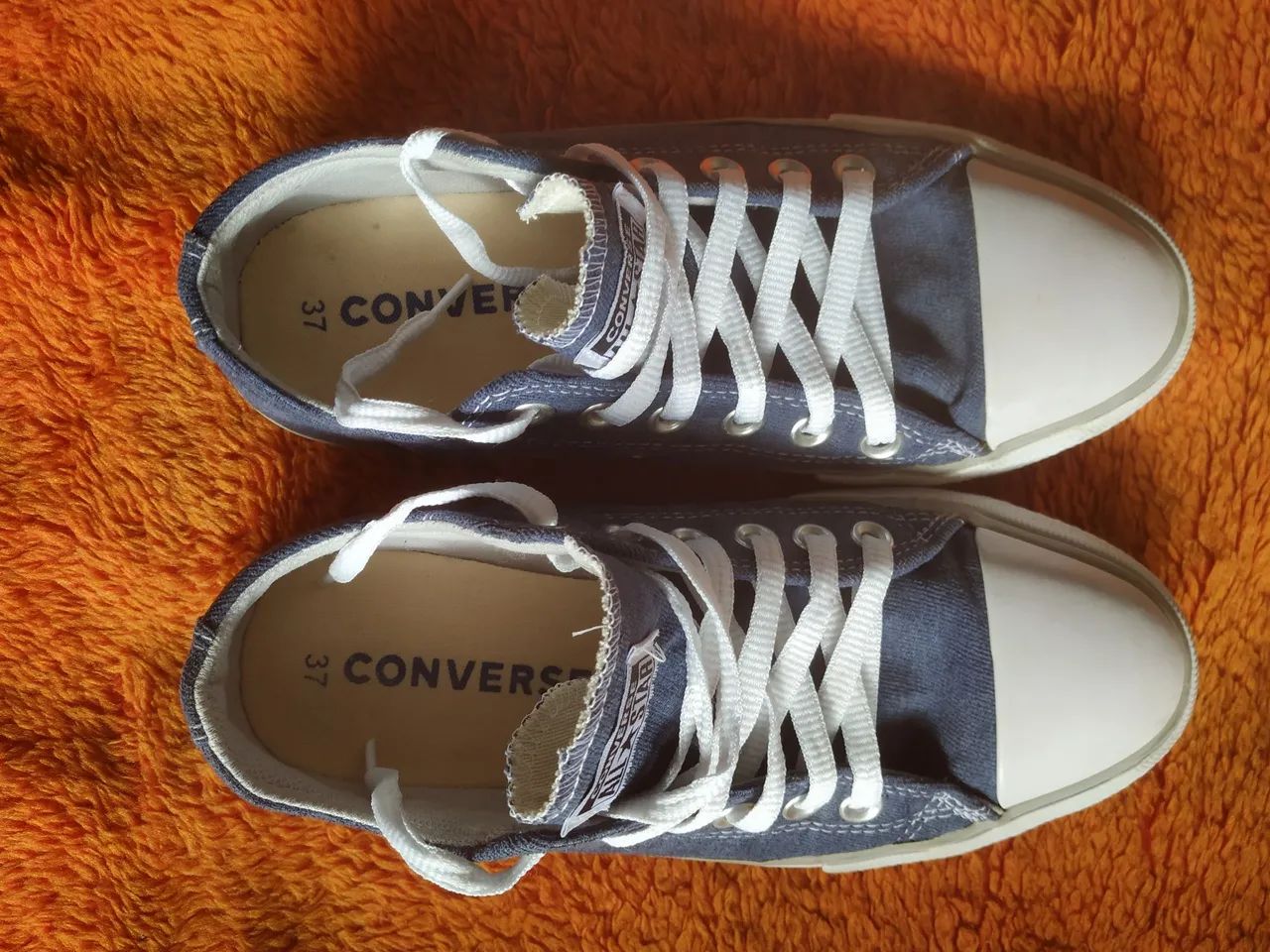 Tênis All Star azul - Foto 4