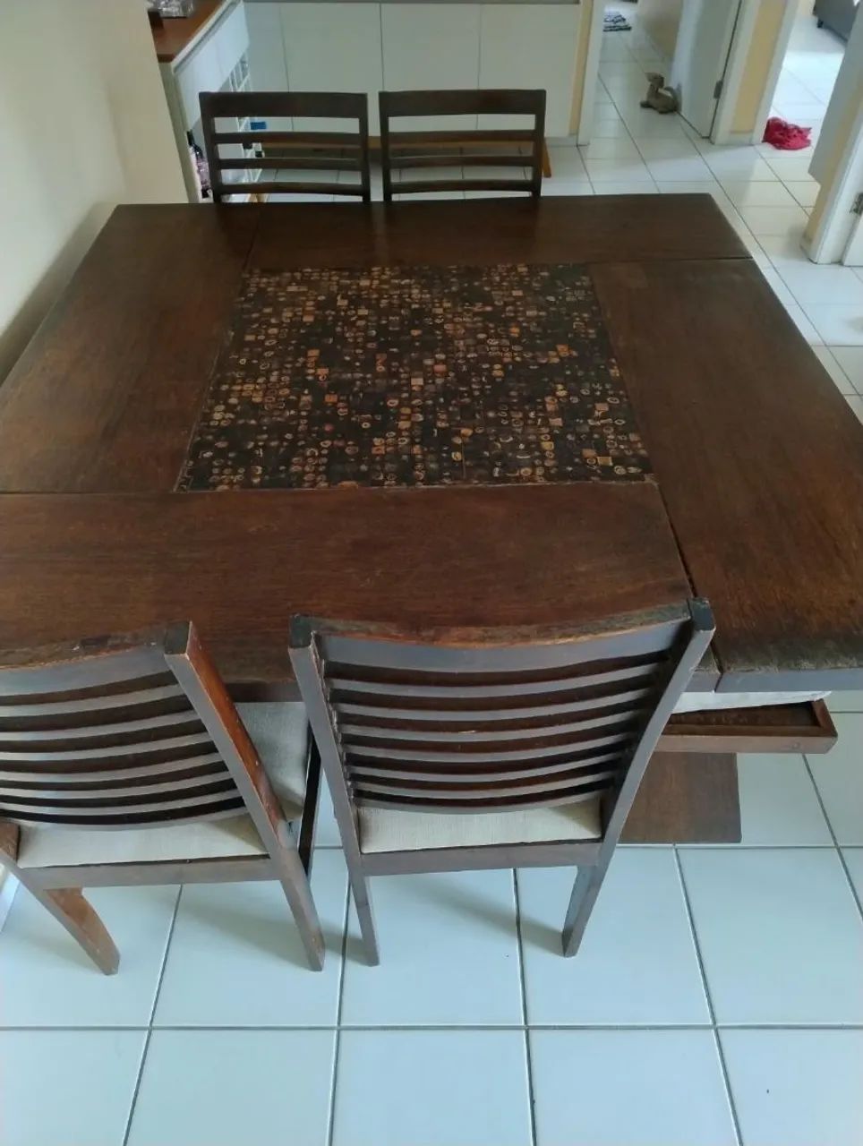 Mesa madeira Gravatá  - Foto 2