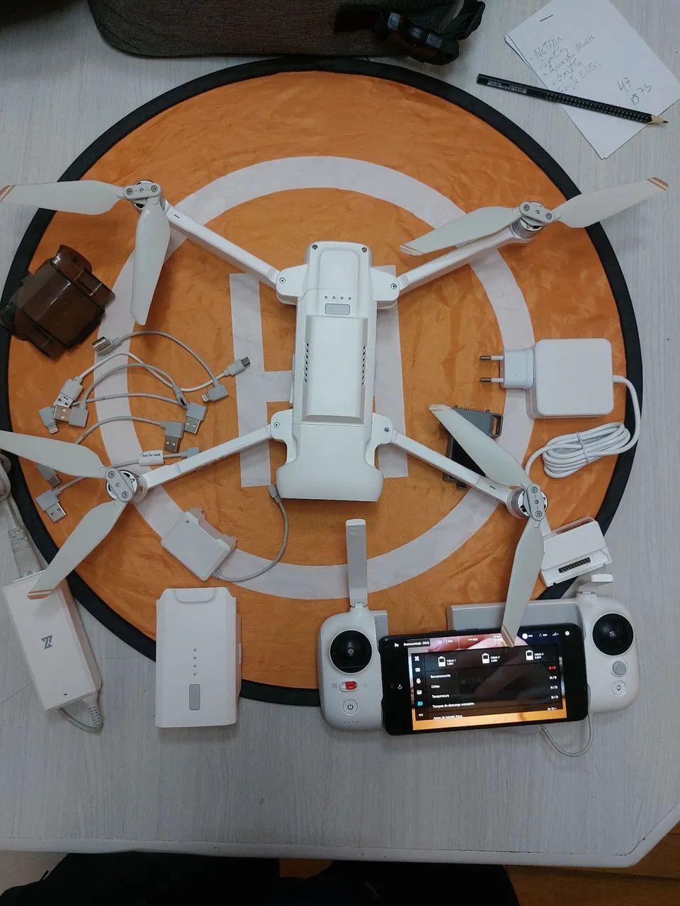 Drone Fimi Tele Max 2025 com Duas Baterias e Modem 4g