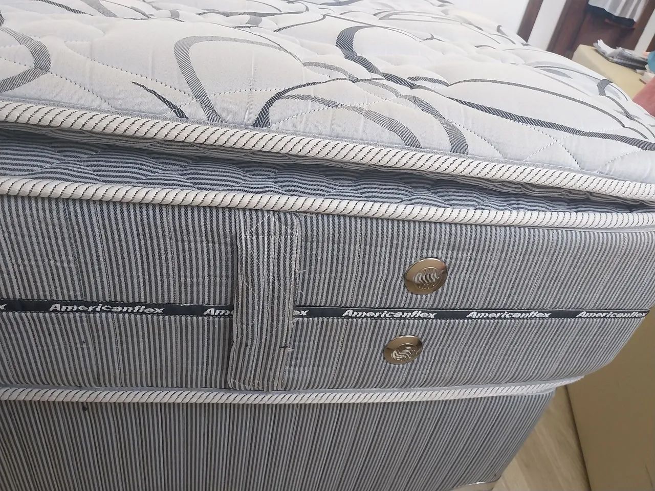 Cama Queen  colchão  com Pilow - Foto 3