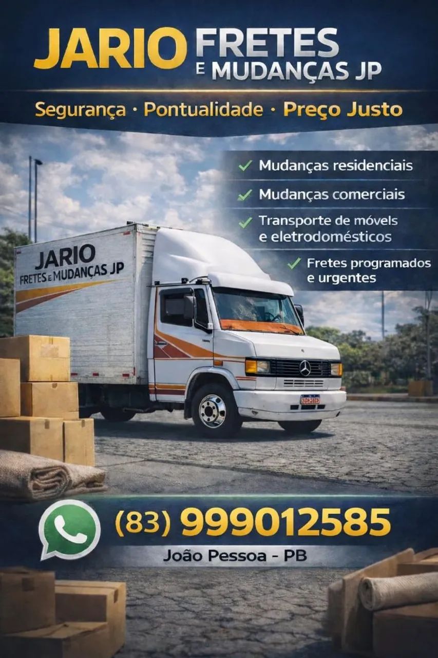 FRETE EM JOÃO PESSOA!! E REGIÃO  - Foto 2