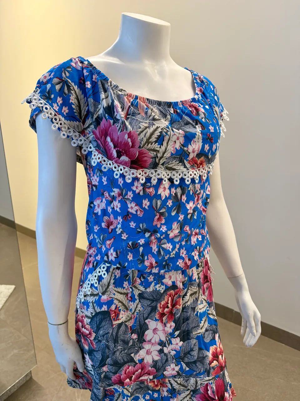 Vestido Estampado Guipir - Foto 2