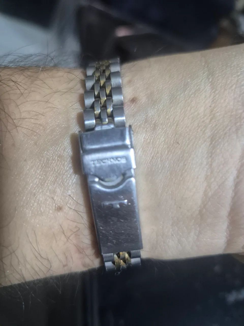 Relógio TECHNOS À QUARTZ  MODELO RIVIERA   -   FUNCIONANDO PERFEITAMENTE - Foto 5