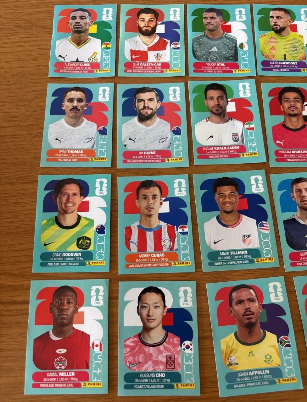 32 figurinhas da copa  - Foto 2
