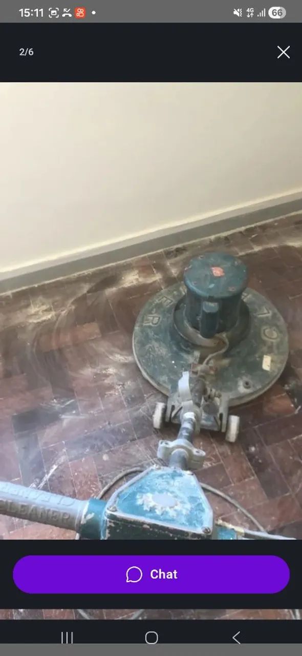 POLIDOR DE PISO DE MADEIRA